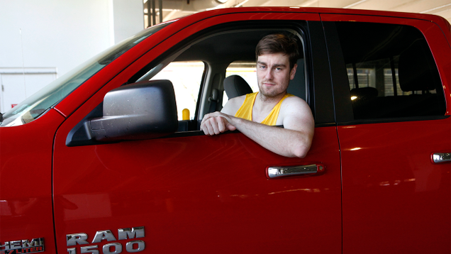 Illustration for article titled A Bunch Of Pictures That Brian Made Me Take Of His Truck
